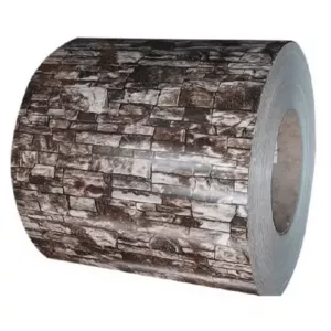 Bobinas de aço impressas com formas geométricas modernas -...