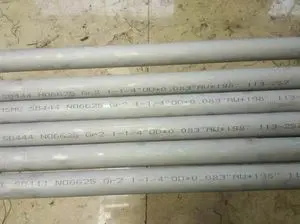UNS NO6625nickel alloy tubes