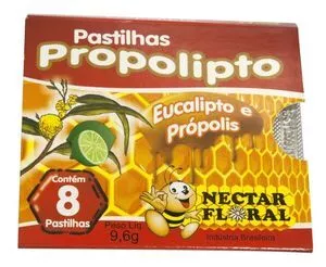 Tabletas de propóleos y eucaliptos - Néctar floral