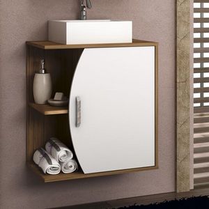 Ghana 60 cm Wall-Mounted Bathroom Cabinet