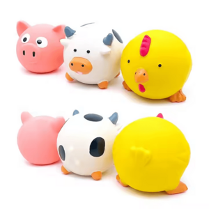 Brinquedos de látex com som para animais de estimação, atacado,...