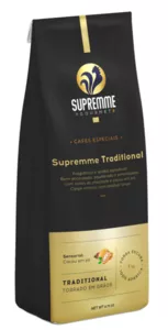 Traditional Supremme Coffee 100% Arabica Beans 01kg Roasted -...