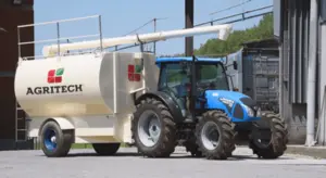 Tanque de caminhão com mecânico descarregando Mod. Ag