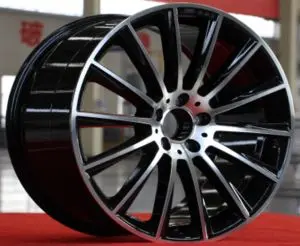 Cast 21 inch Black Alloy Wheel hubs PCD 5*112