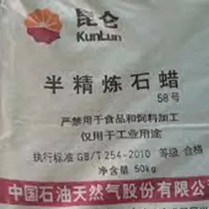 60 # Usado em velas, plástico, revestimento de cera de parafina 