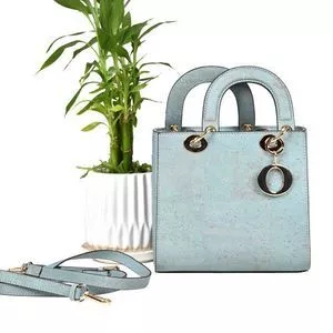 PEACOCK GREEN FASHION WOMEN CORK HANDBAGS