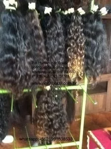 Loose hair Brasileiro - Brazilian Hair Bulk - ponytails -