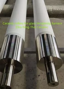 Rolos de sílica fundido de quartzo para forno de processamento...