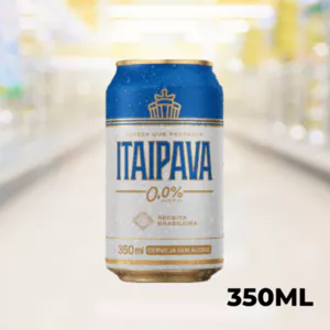 Cerveja Itaipava Zero 350ml - lata