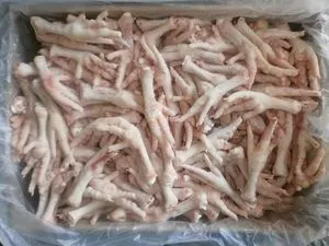 Grado A Procesado pies congelados de pollo / Patas para la venta.