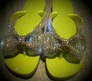 Hawaiian Slippers Decorated