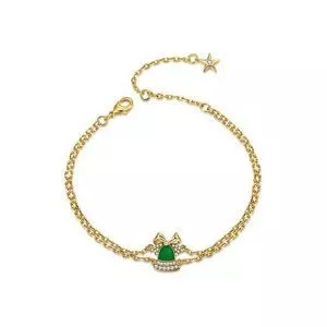 3 Piece Necklace Earrings Bracelets Set Cartoon Santa Claus Elk...