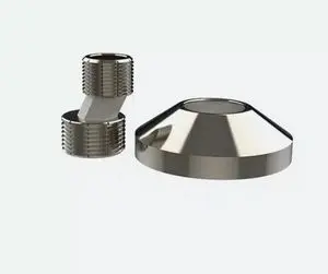fittings, Chrome Eccentric with Decorative Plate