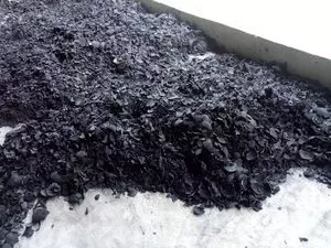 Carvão vegetal de casca de coco de alta qualidade para ativar...