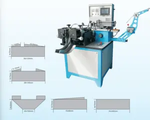 Label Ribbon Cutting and Folding Machine