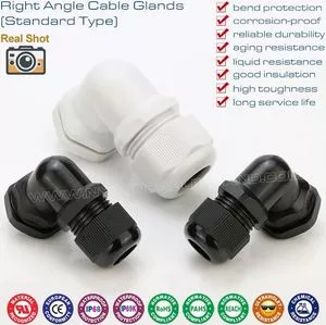 Bucim Prensa Cabo Nylon Cotovelo 90° Rosca Métrica M20 Estanque...