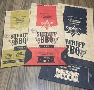 Embalaje de carbón vegetal