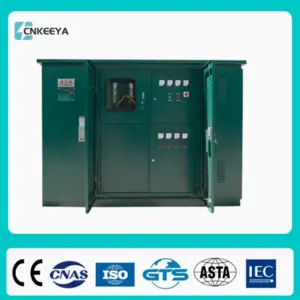 Subestação tipo caixa de estilo europeu 