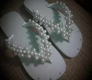 Hawaiian Slippers Decorated