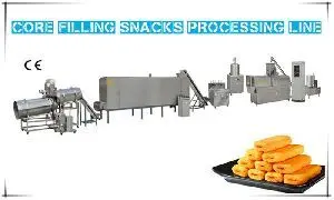 máquina de procesamiento de bocadillos de soplado extrusor de...