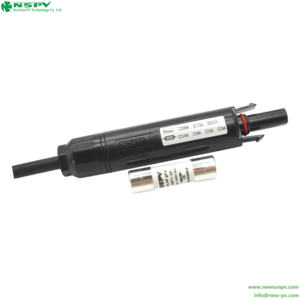 1000VDC Conector Fusível Fotovoltaico Built-in Conector Fusível...