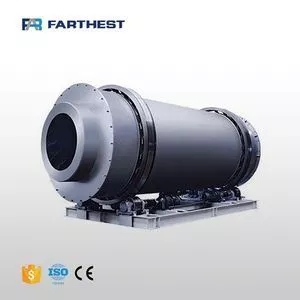 Drum type wood chip dryer cylinder drying kiln wood drying...