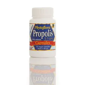 PHYTOFLORA BRAZILIAN GREEN BEE PROPOLIS VEGGIE CAPSULES 5:1 - 60...