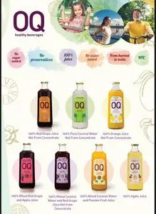 Suco e água de coco 