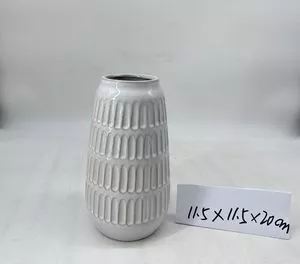 Jarrón de porcelana para decoración del hogar