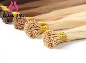 Cuticle Intact Chinese Hair I-tip Hair Extensions 