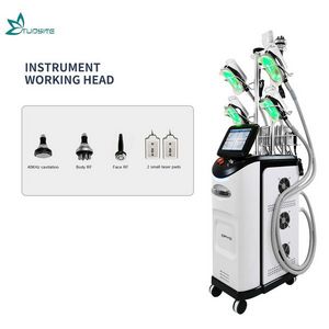 360 RF Cavitation Vacuum Cryo Freeze Fat Reduction Cooltech Body...