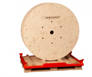 Cable reel pallet