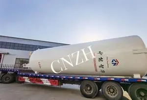 Tanque de armazenamento de dióxido de carbono líquido criogênico