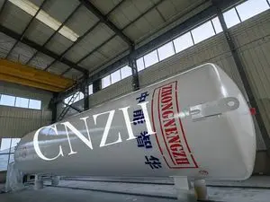 Tanque de armazenamento de dióxido de carbono líquido criogênico