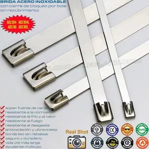 Abraçadeiras cintas de aço inoxidável SS304, SS316, SS316L de...