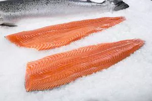 Peixe de salmão/ Filete de salmão congelado/ Cabeça de peixe de...