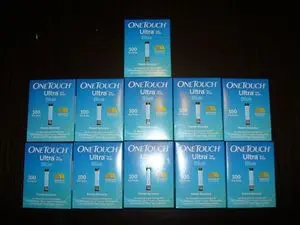 OneTouch Ultra tiras de prueba de 100 unidades