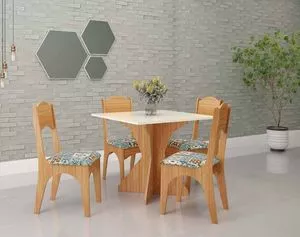 餐厅设置 4 座位 方桌 90 厘米