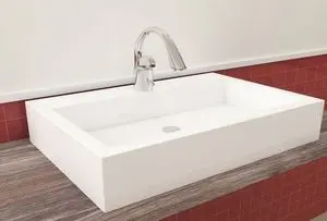 Paris White Sink for Bathroom