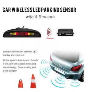 sensor de estacionamento de veículos com LED