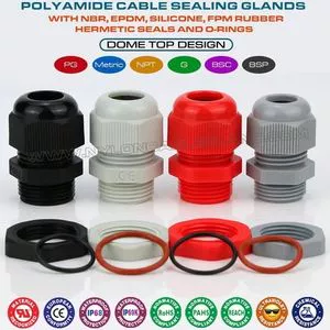 High Quality IP68 Waterproof PG Plastic (Nylon 6 / Polyamide 6)...