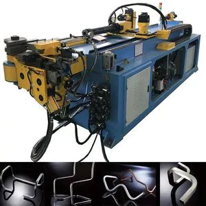 Dobrador automático de tubos CNC de três eixos DW50CNC3A1S