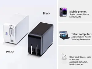 Carregamento super rápido de 30 W com cordão, carregamento super...