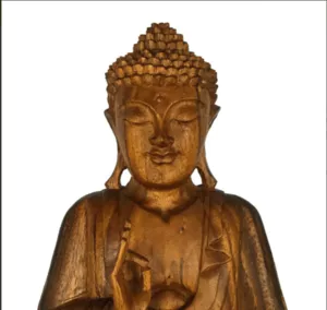 Decorative Buddha Wood Sculpture