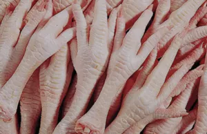 PATAS DE POLLO Y POLLO