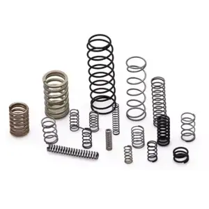 Resorte de compresión de bobina pequeña de metal doblado de...