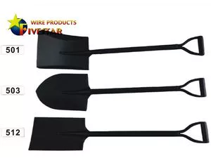 Pás de aço carbono Steel Shovel Handle Spades S501&amp;amp;amp;...