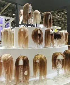 Human hair toppers for women