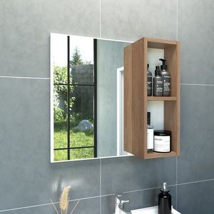 维罗纳60厘米带镜子的浴室柜