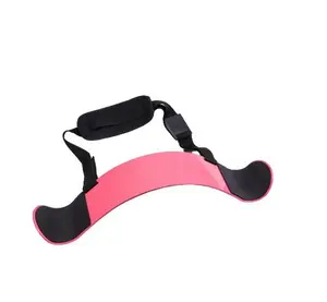 Prancha de treinamento para bíceps braquial com halteres 